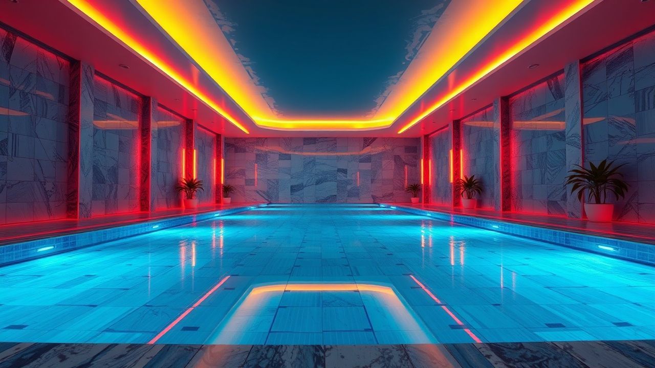 Striking Liminal Pool Empty