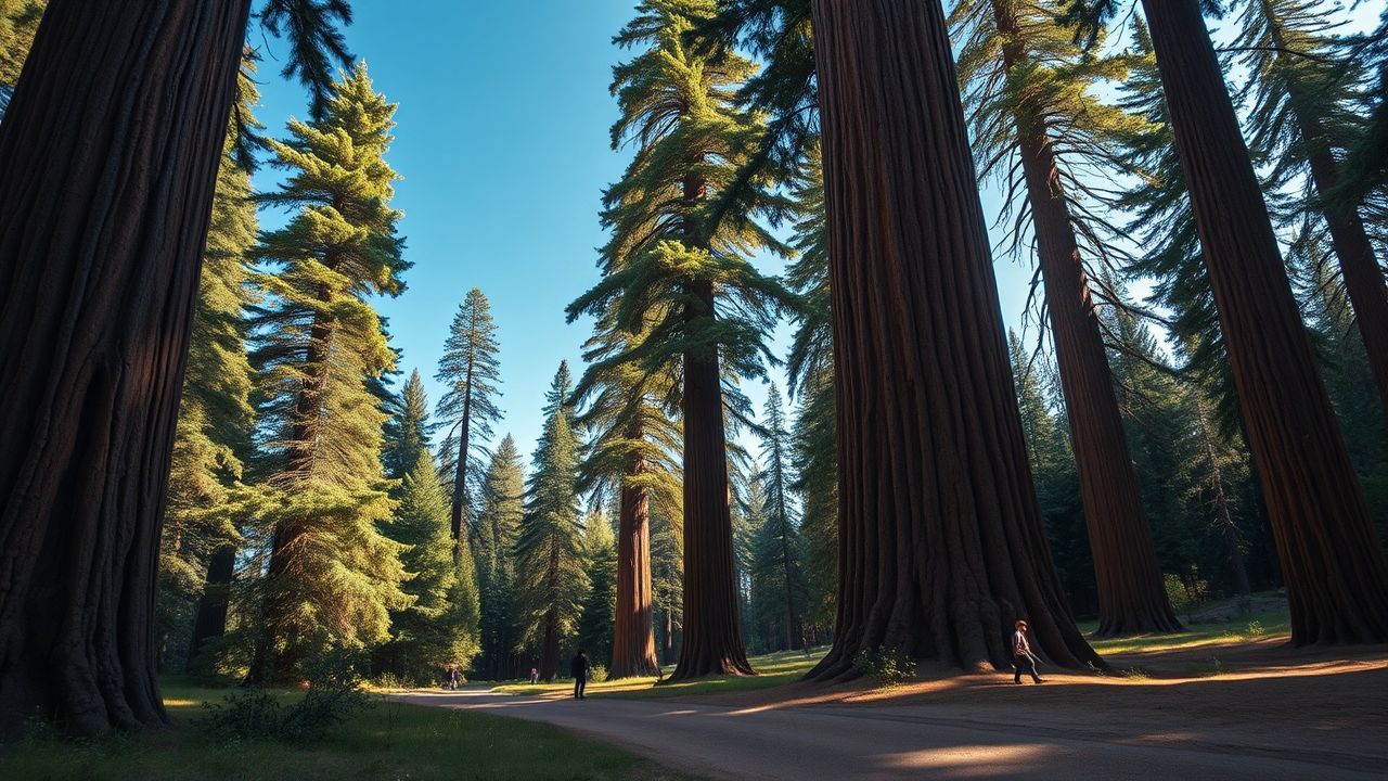 Immense Sequoia Grove Giant