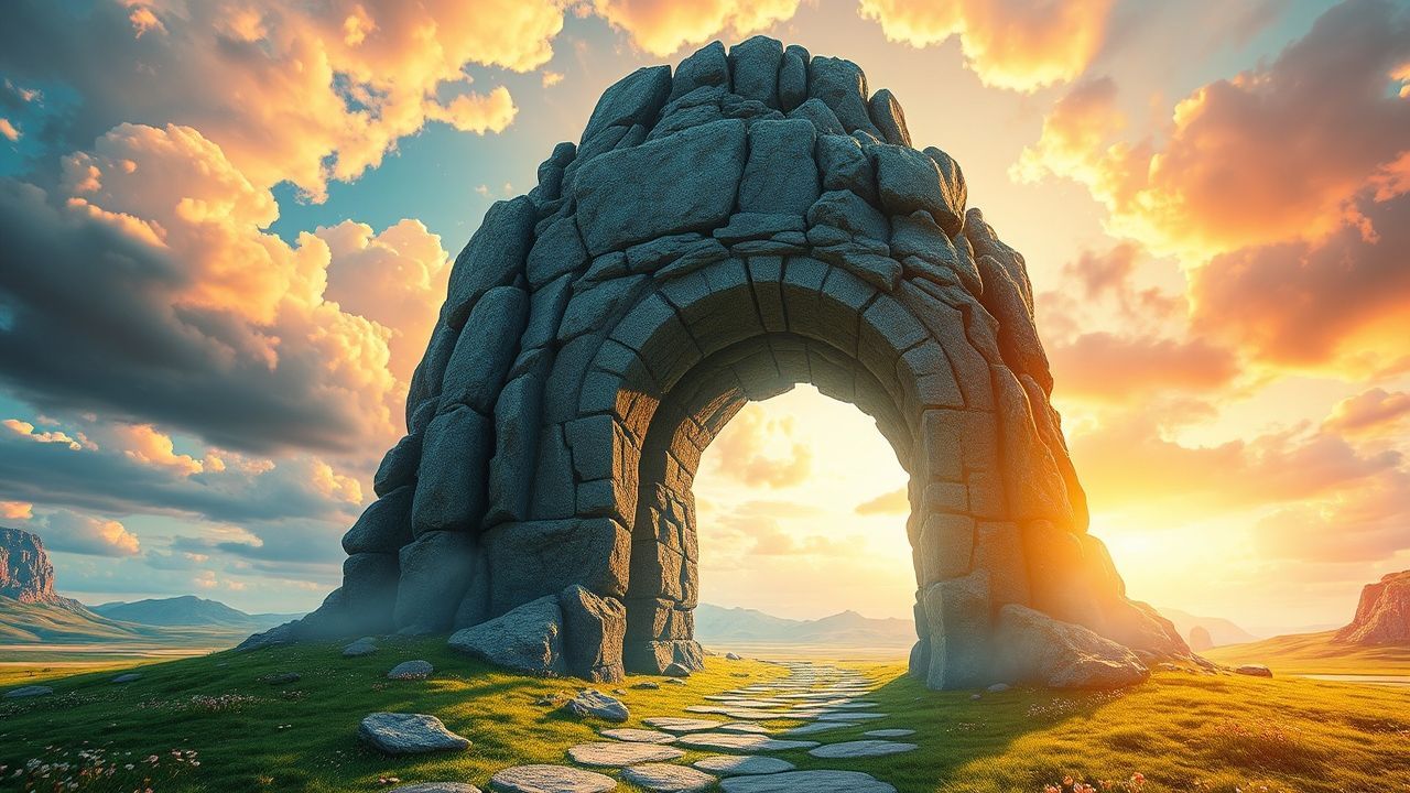 Wondrous Portal Stone Arch