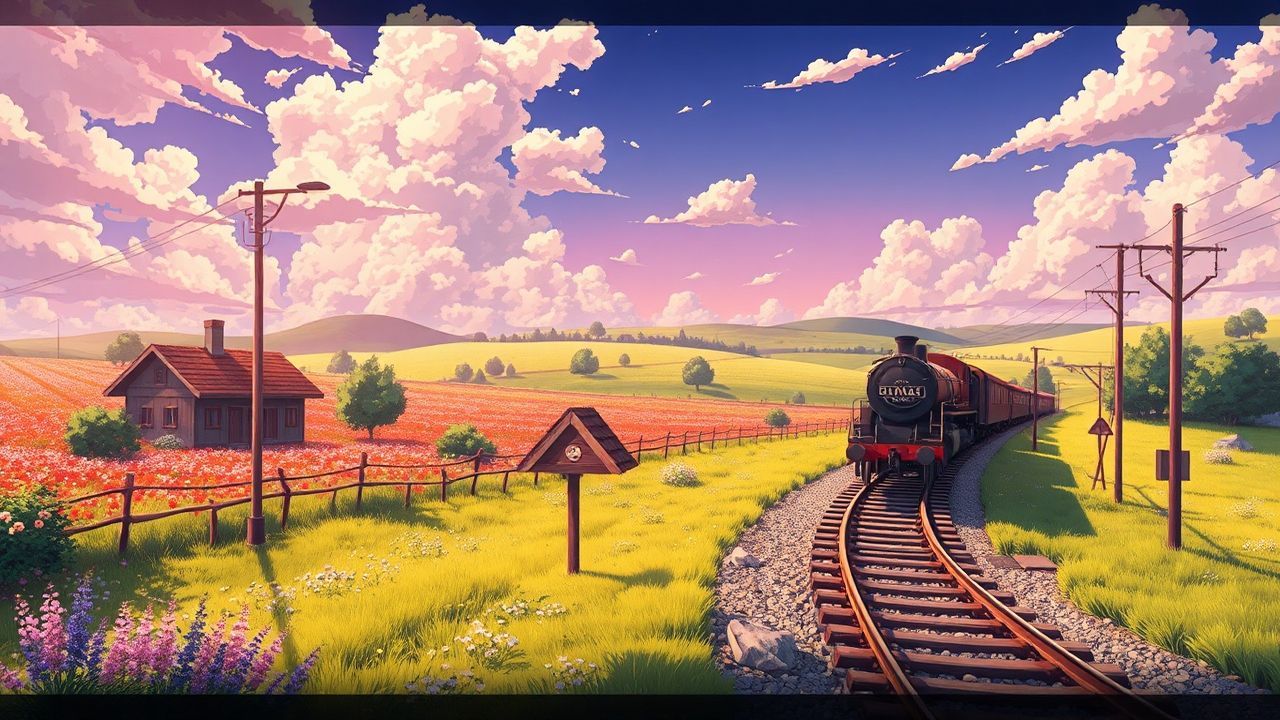 Arcane Studio Ghibli Countryside in Summer