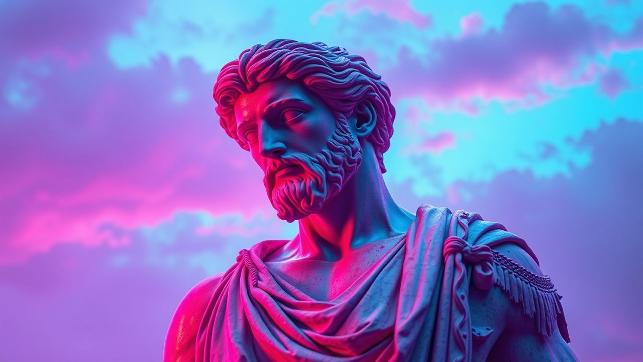 Dazzling Greek Statue Glitch