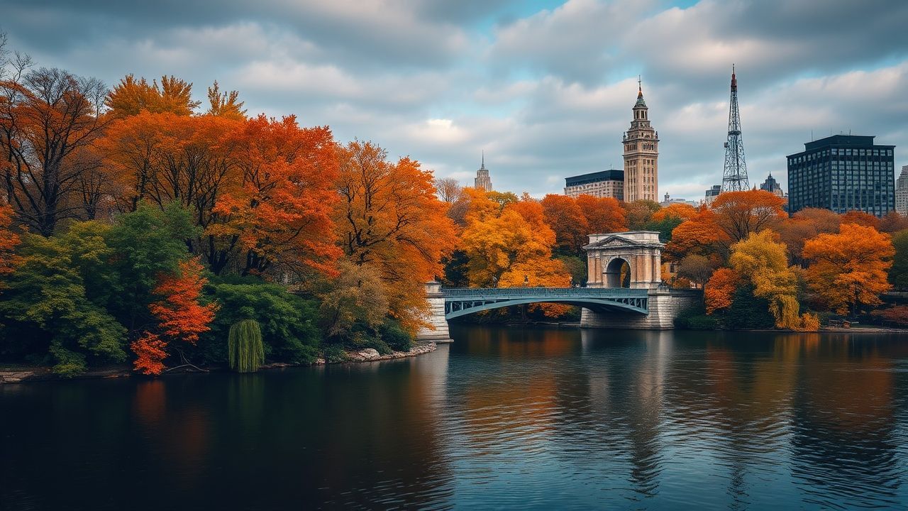 Phenomenal Central Park Foliage in Autumn