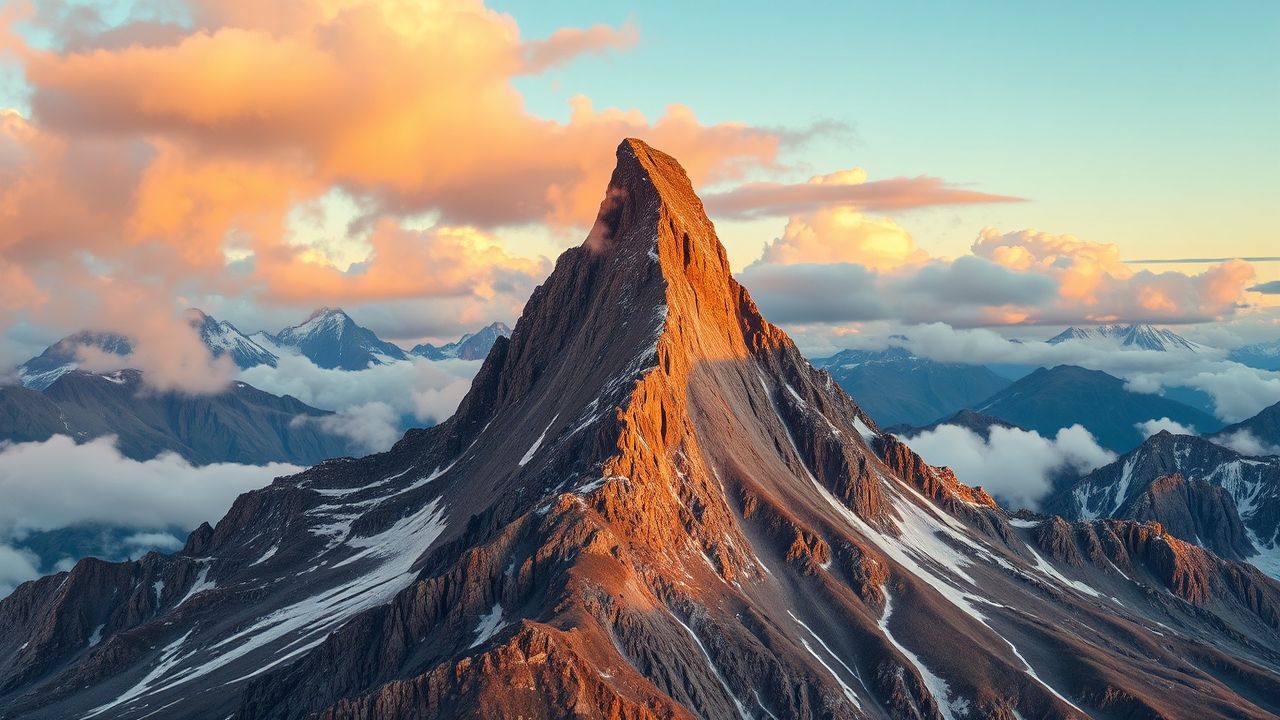 Extraordinary Matterhorn Pyramid Peak Drama