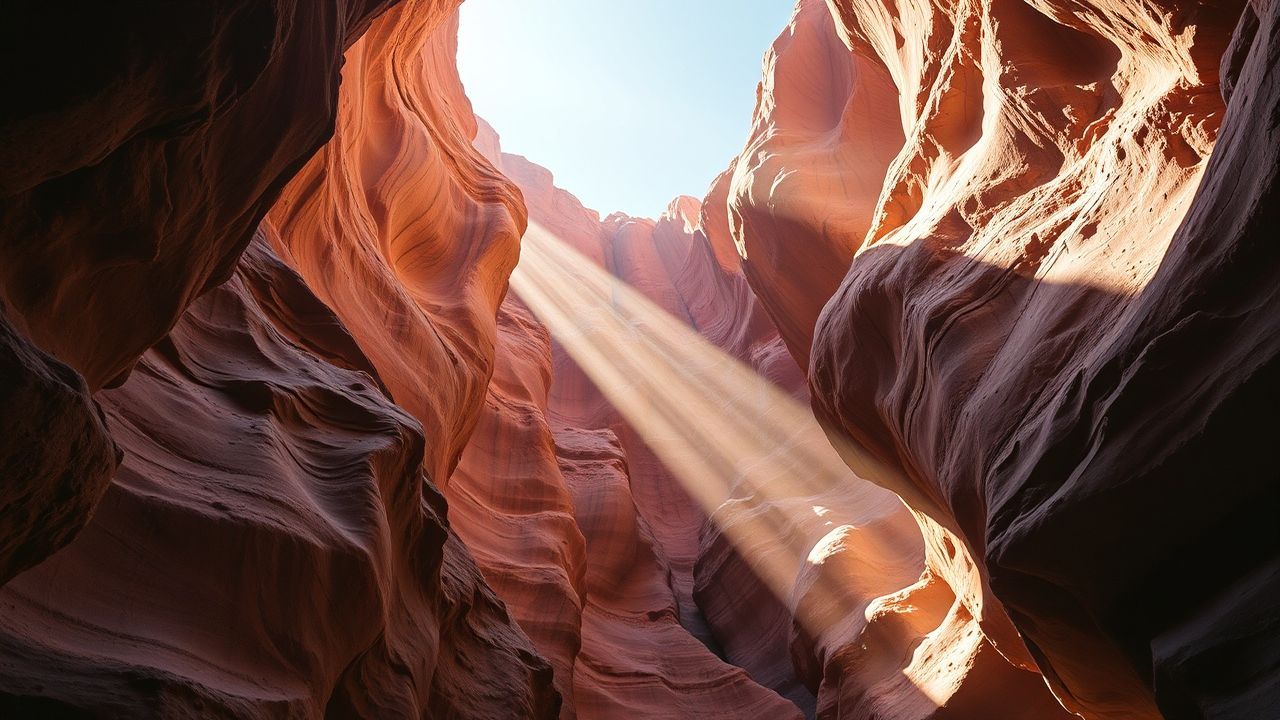 Legendary Slot Canyon Narrow Glow