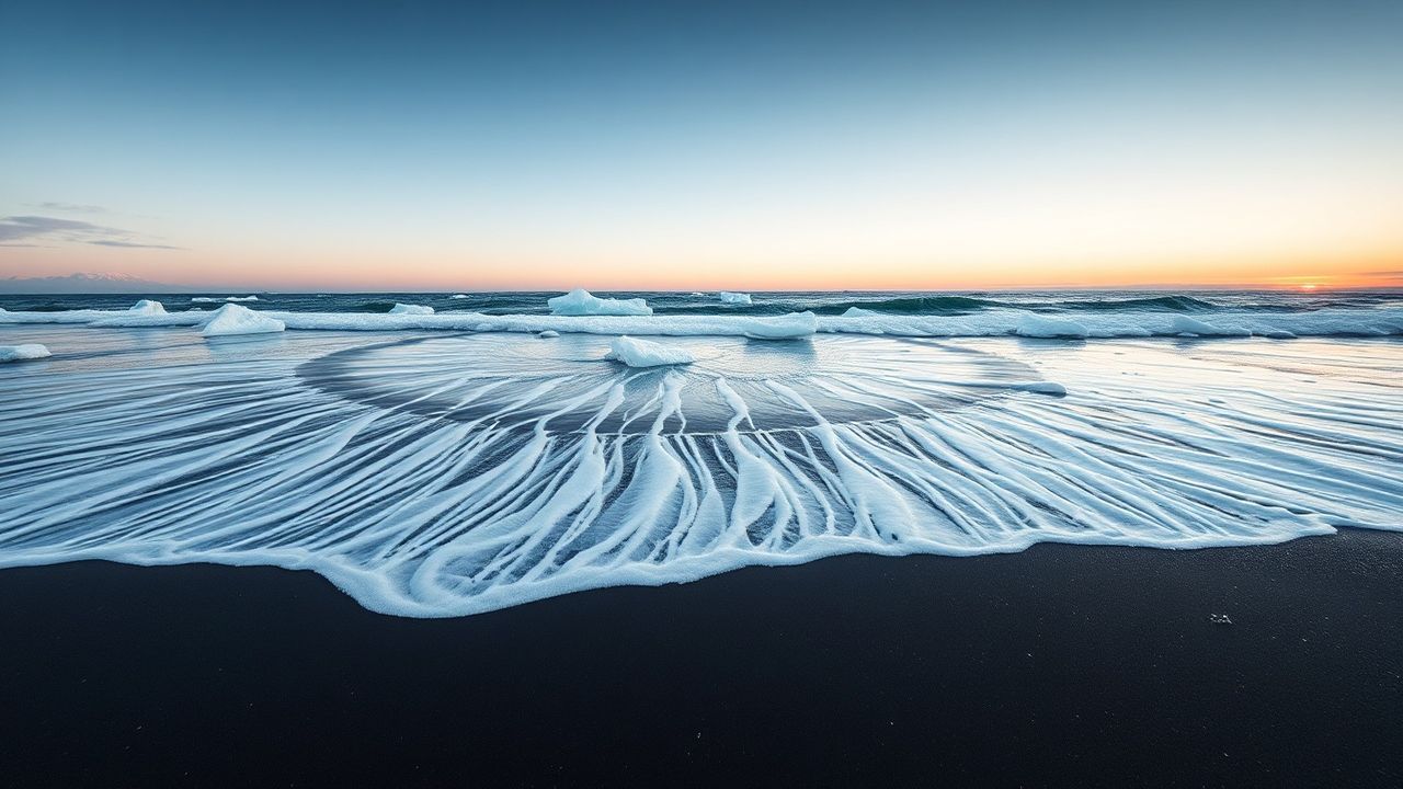 Majestic Iceland Diamond Beach