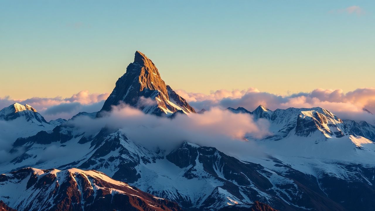 Immense Matterhorn Pyramid Peak Drama