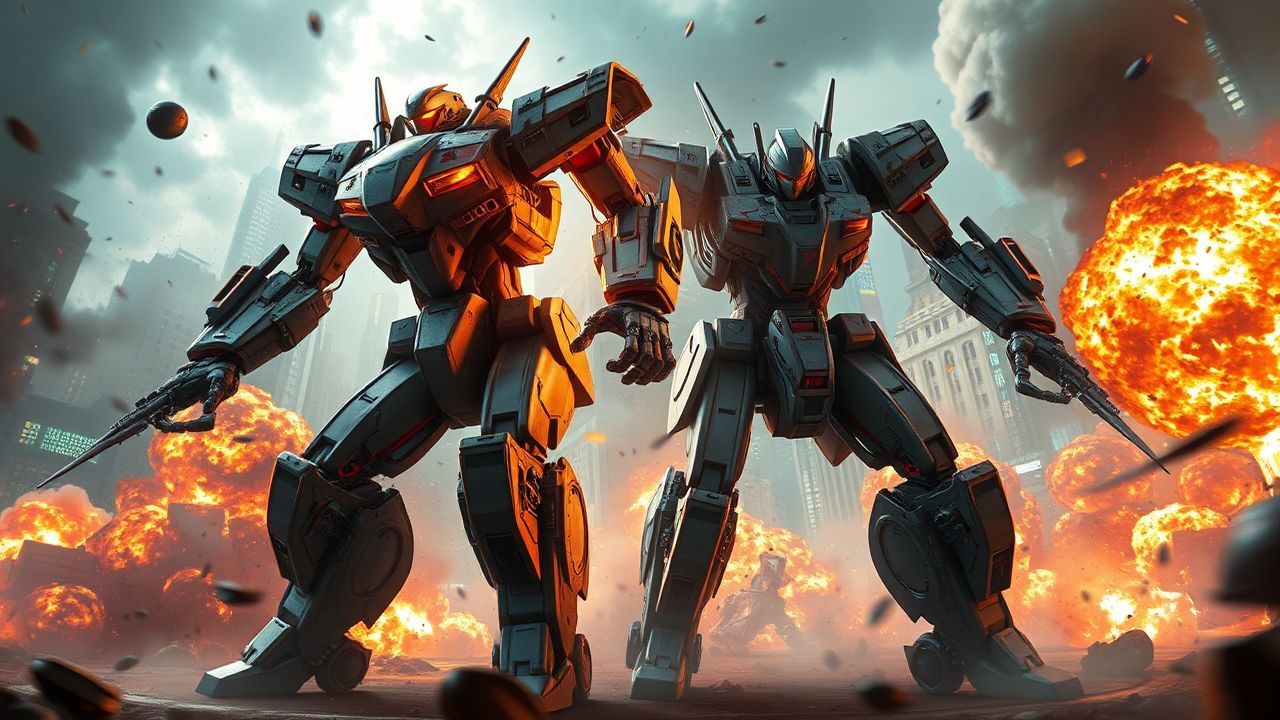 Serene Mech Battle Giant