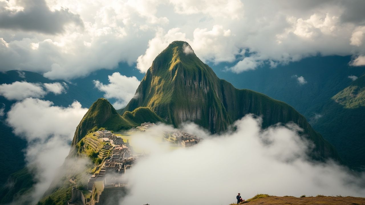 Sublime Machu Picchu Picchu Clouds