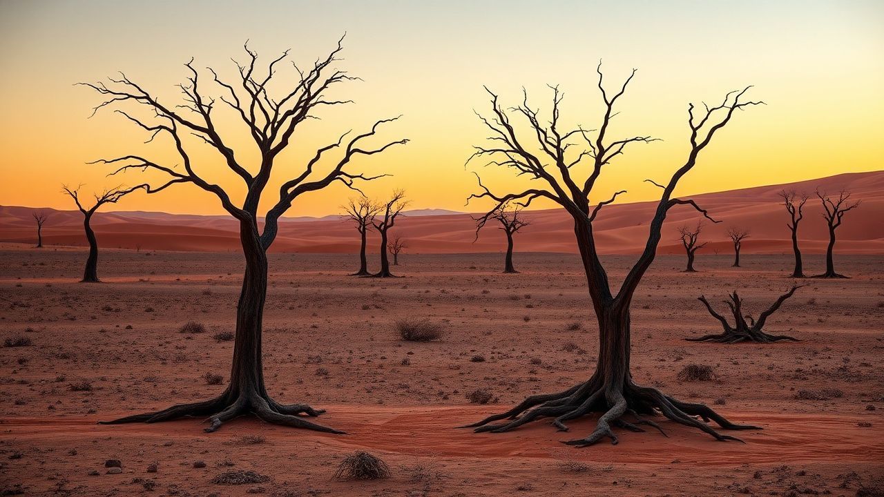 Lustrous Namib Dead Vlei