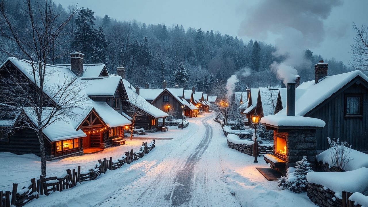 Verdant Village First Cozy in Winter