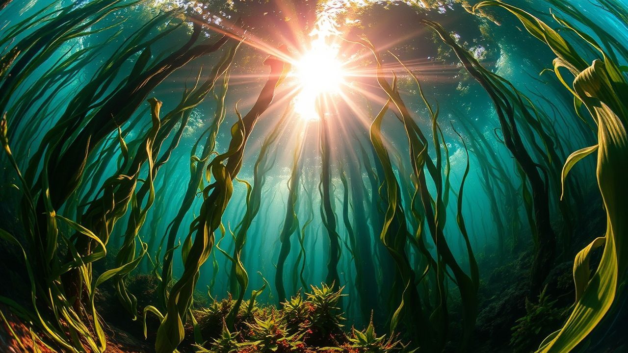 Mesmerizing Kelp Forest Cathedral Depths