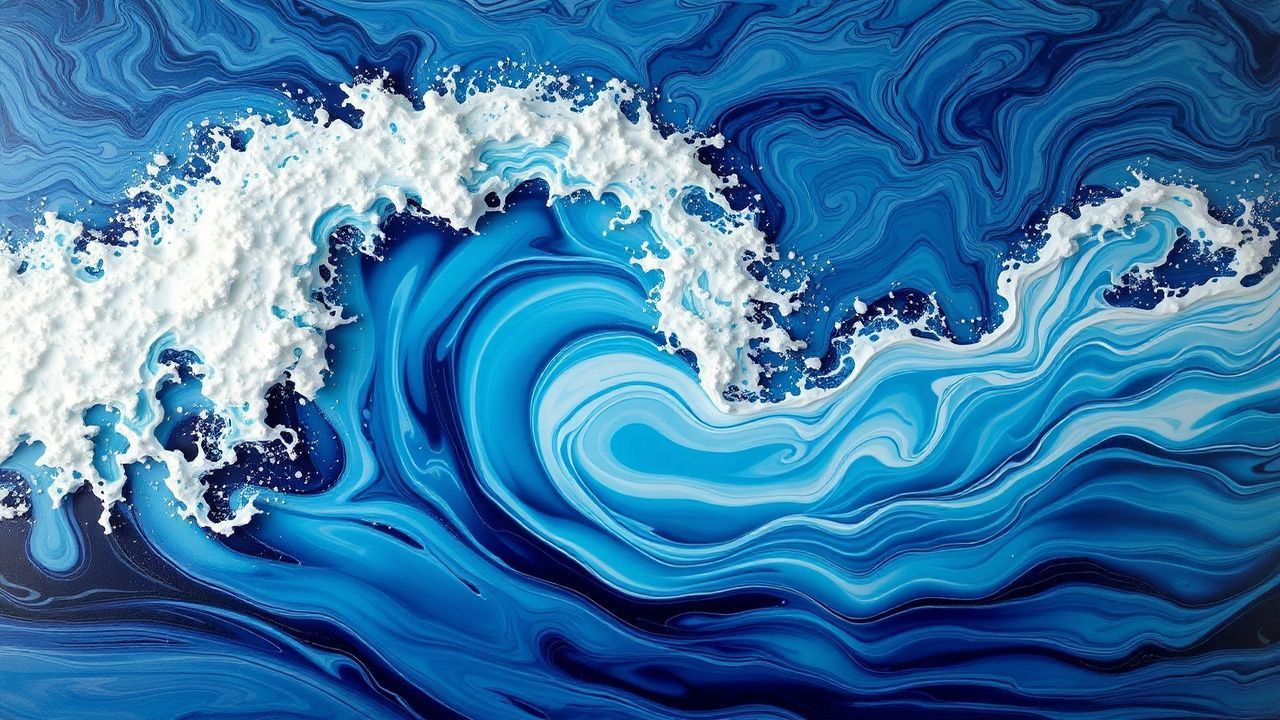 Haunting Resin Art Ocean