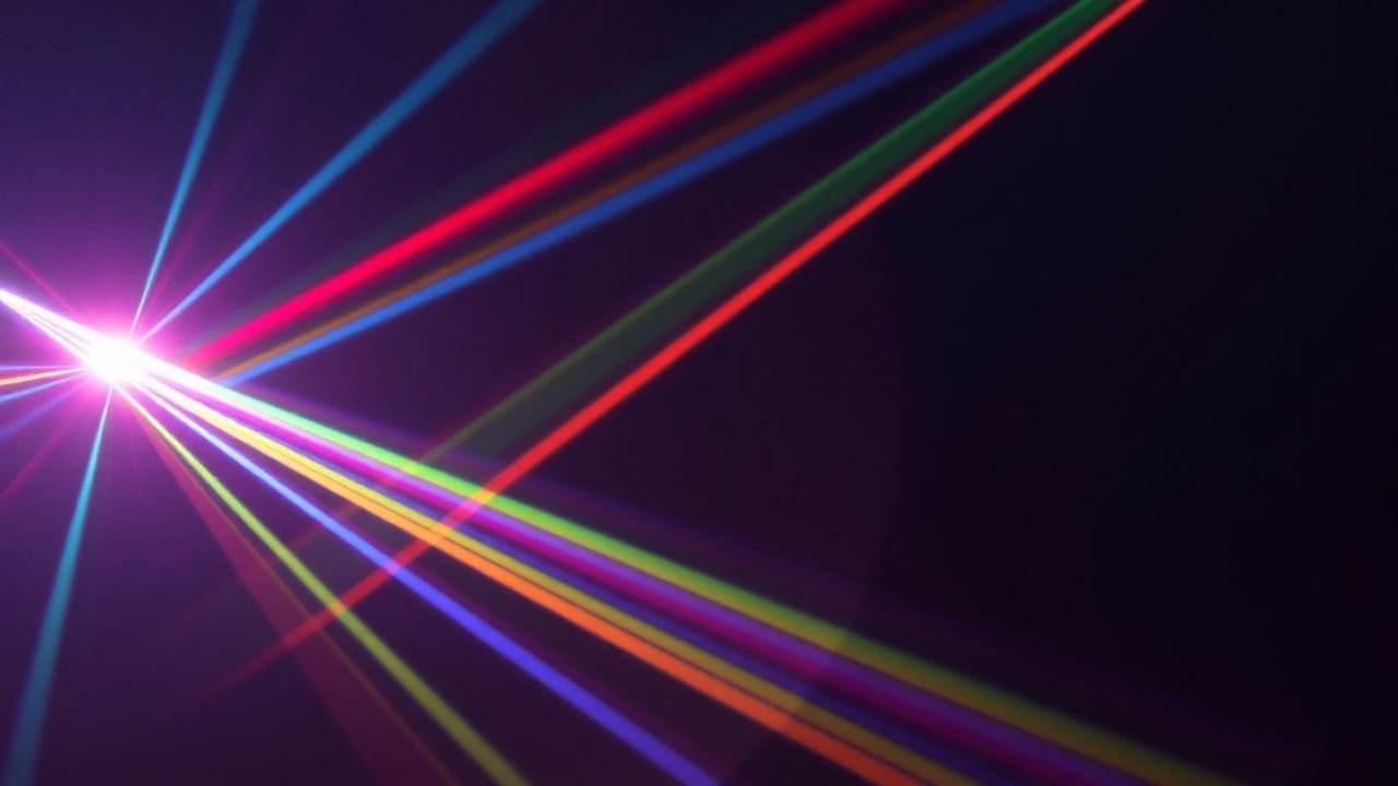 Alluring Prismatic Light Rainbow Crystal