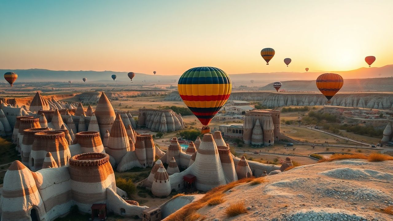 Enchanted Cappadocia Turkey Fairy at Sunrise