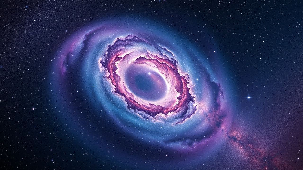 Dramatic Spiral Galaxy Arm Panorama