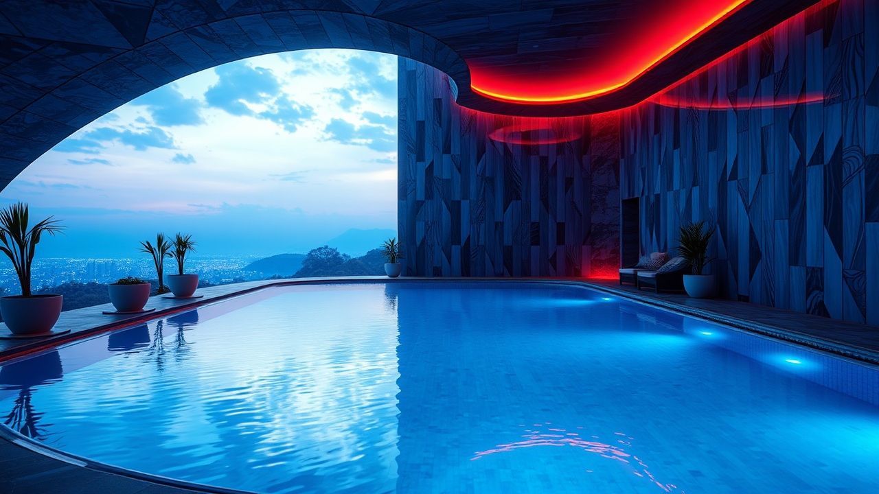 Haunting Liminal Pool Empty