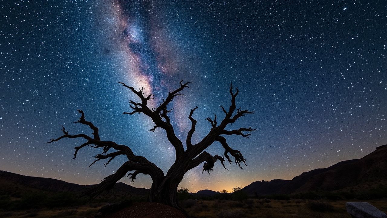 Haunting Milky Way Core Ruins