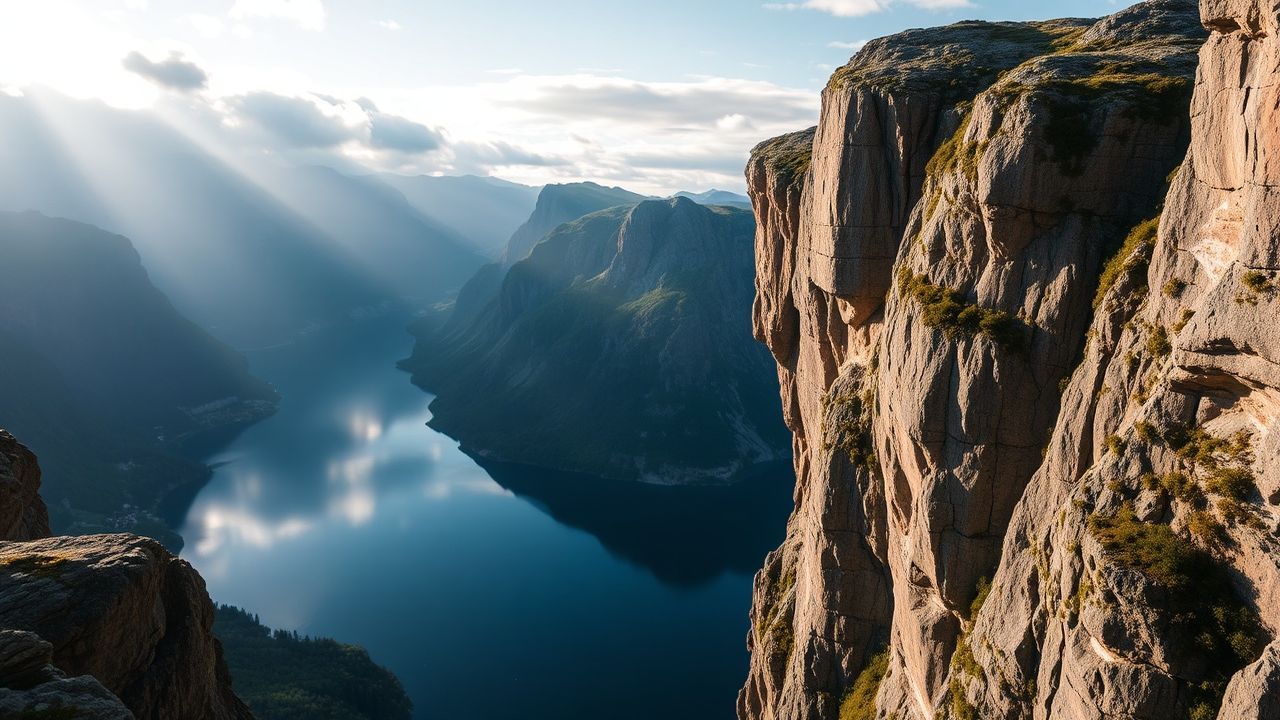 Captivating Norway Trolltunga Cliff Drama