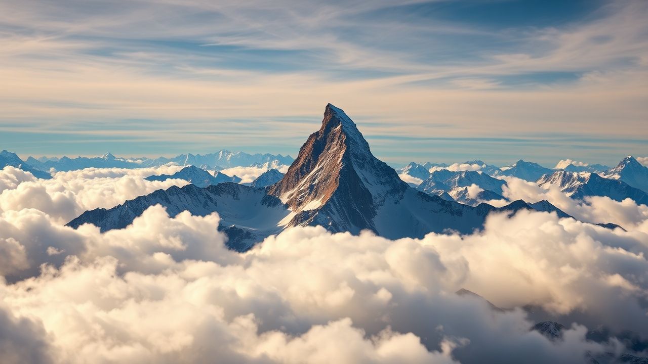 Haunting Matterhorn Pyramid Peak Drama