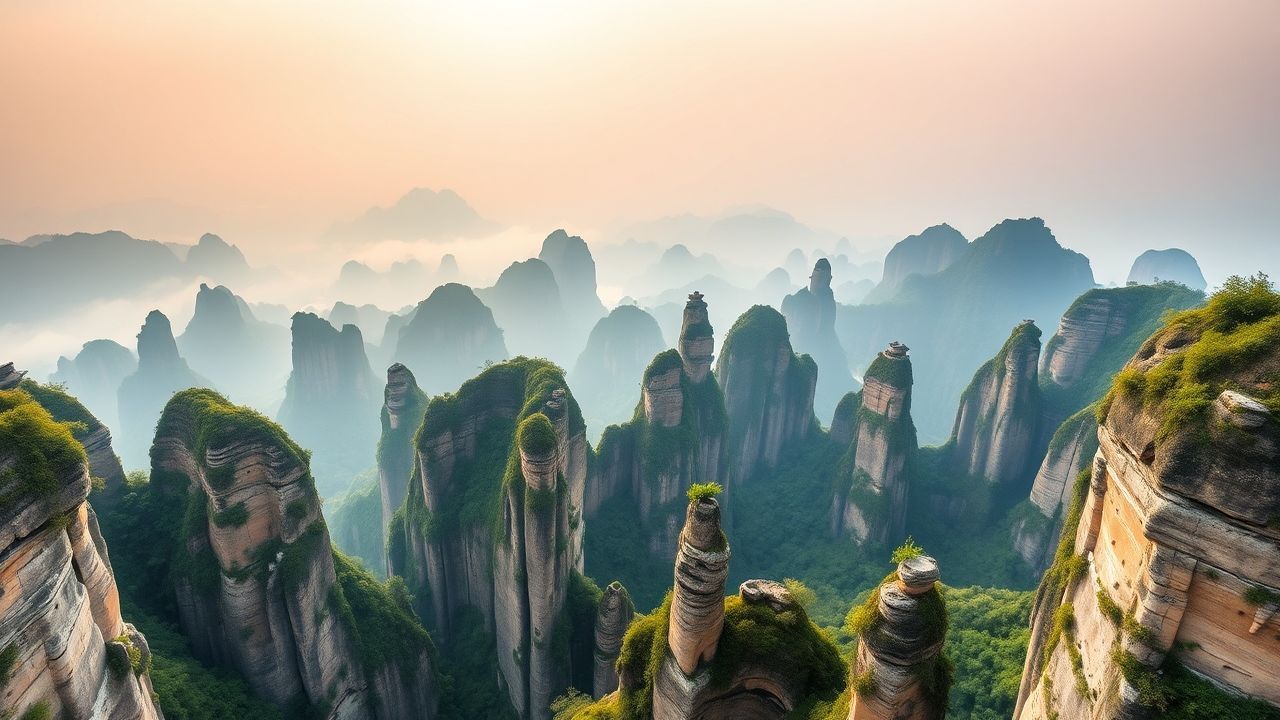 Celestial China Zhangjiajie Avatar in the Mist