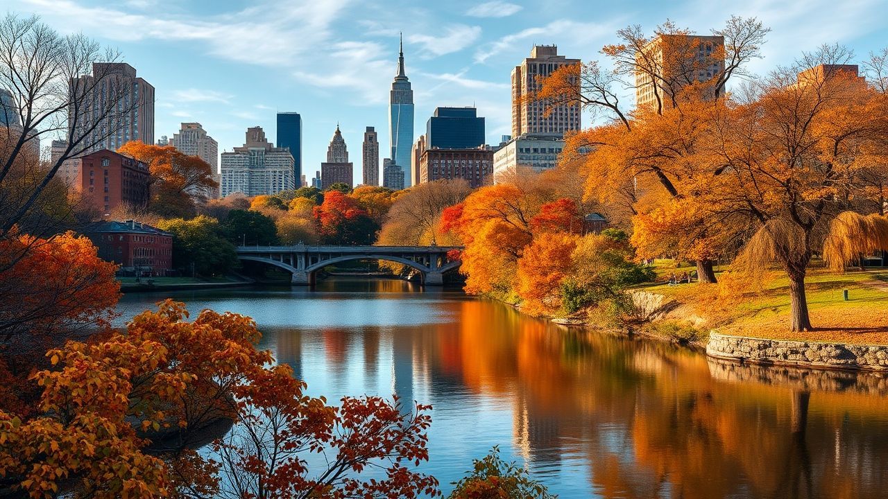 Stellar Central Park Foliage in Autumn