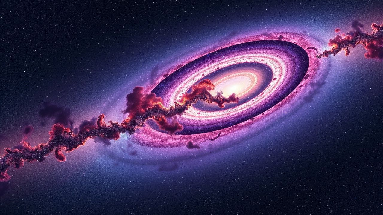 Enchanted Spiral Galaxy Arm Panorama