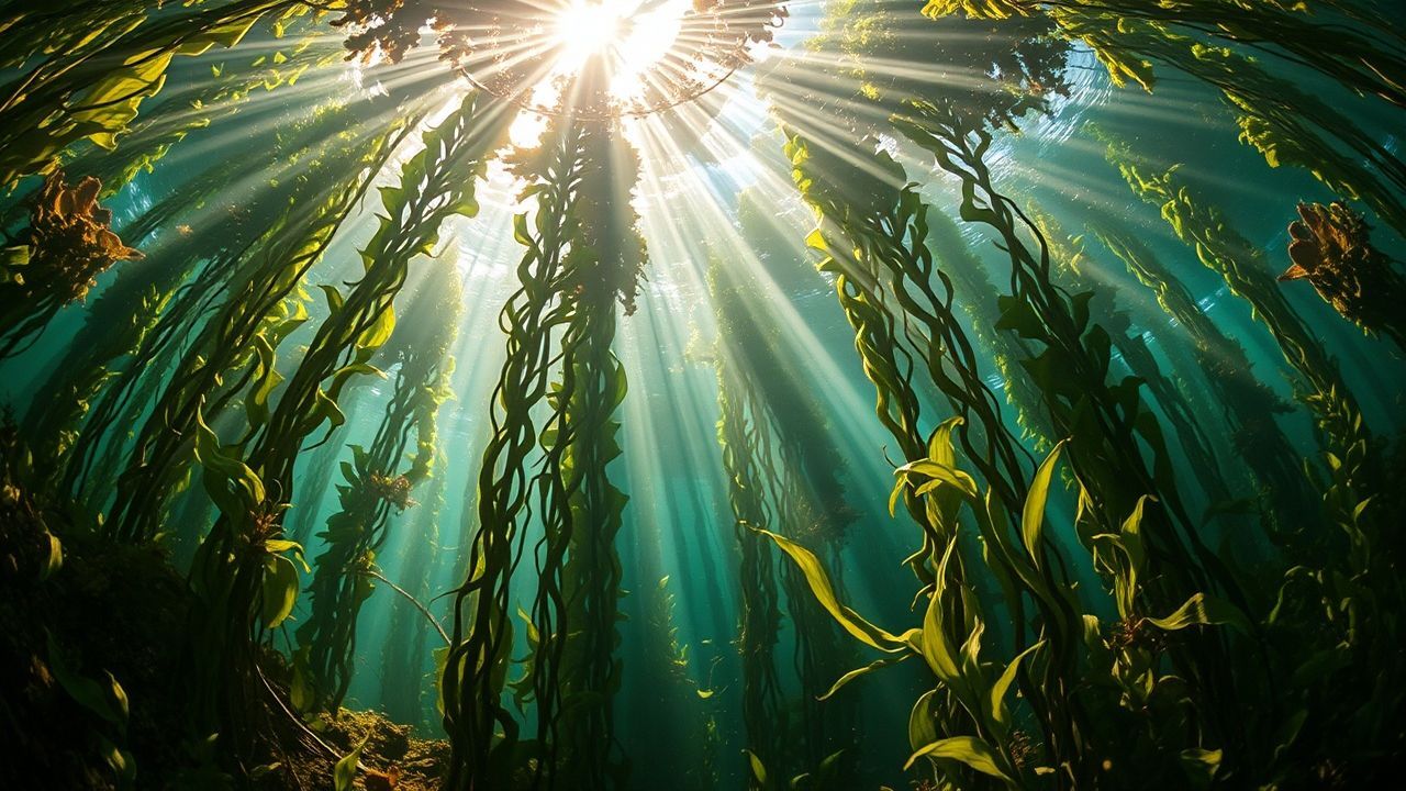 Dazzling Kelp Forest Cathedral Depths