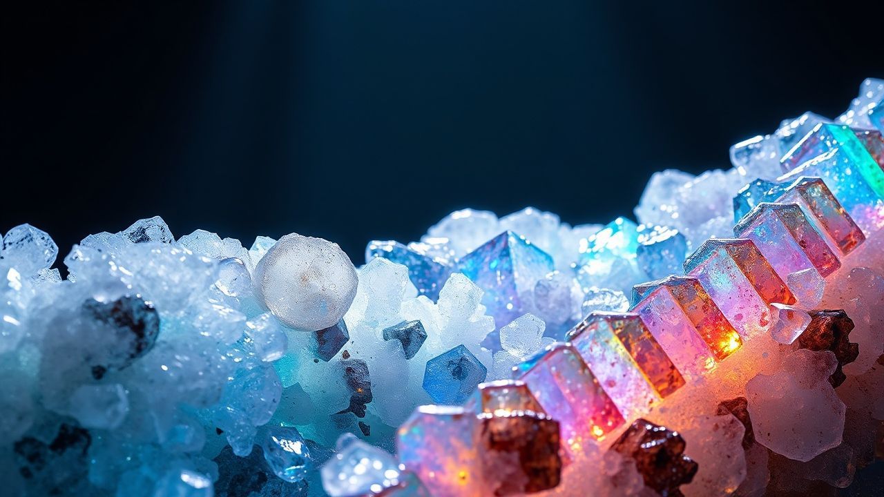 Towering Bismuth Staircase Rainbow Crystal