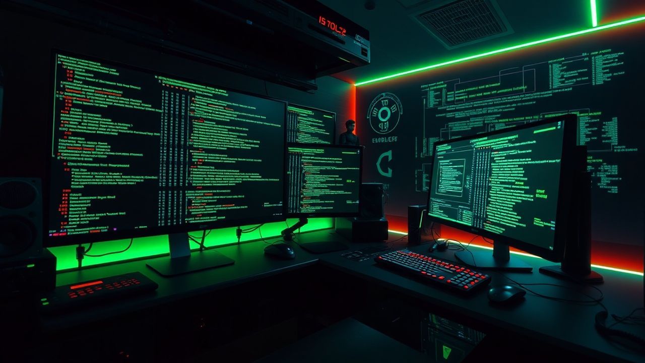 Celestial Hacker Den Screens