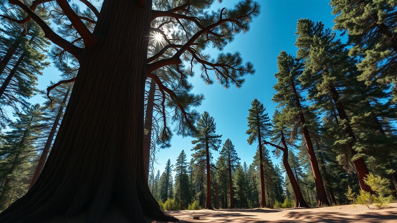 Awe-Inspiring Sequoia Grove Giant
