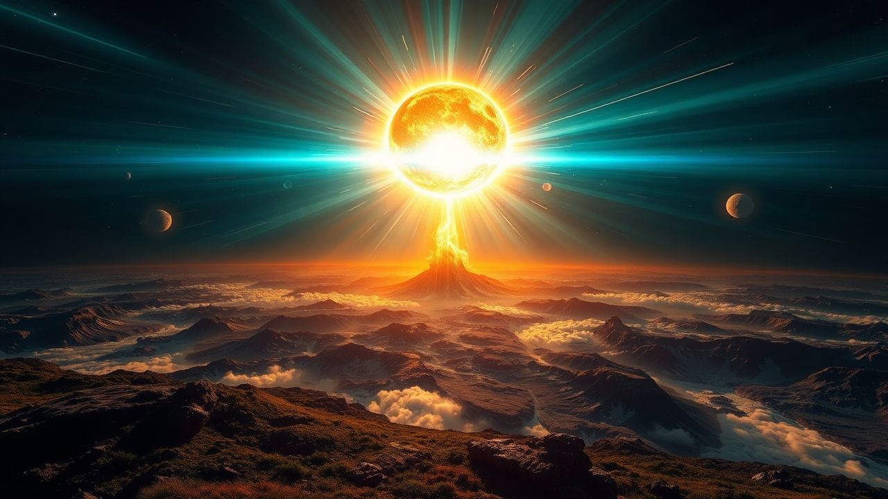 Legendary Solar Flare Erupting