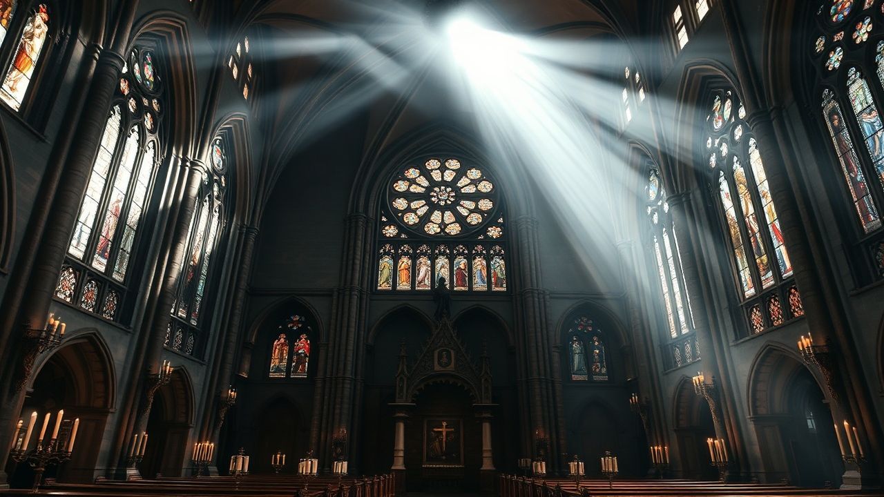 Stellar Gothic Cathedral Candlelight Drama