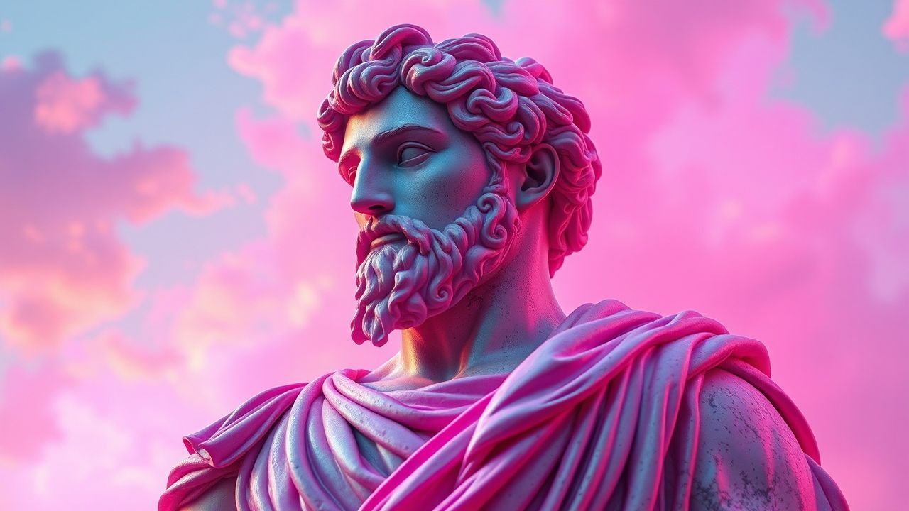 Radiant Greek Statue Glitch