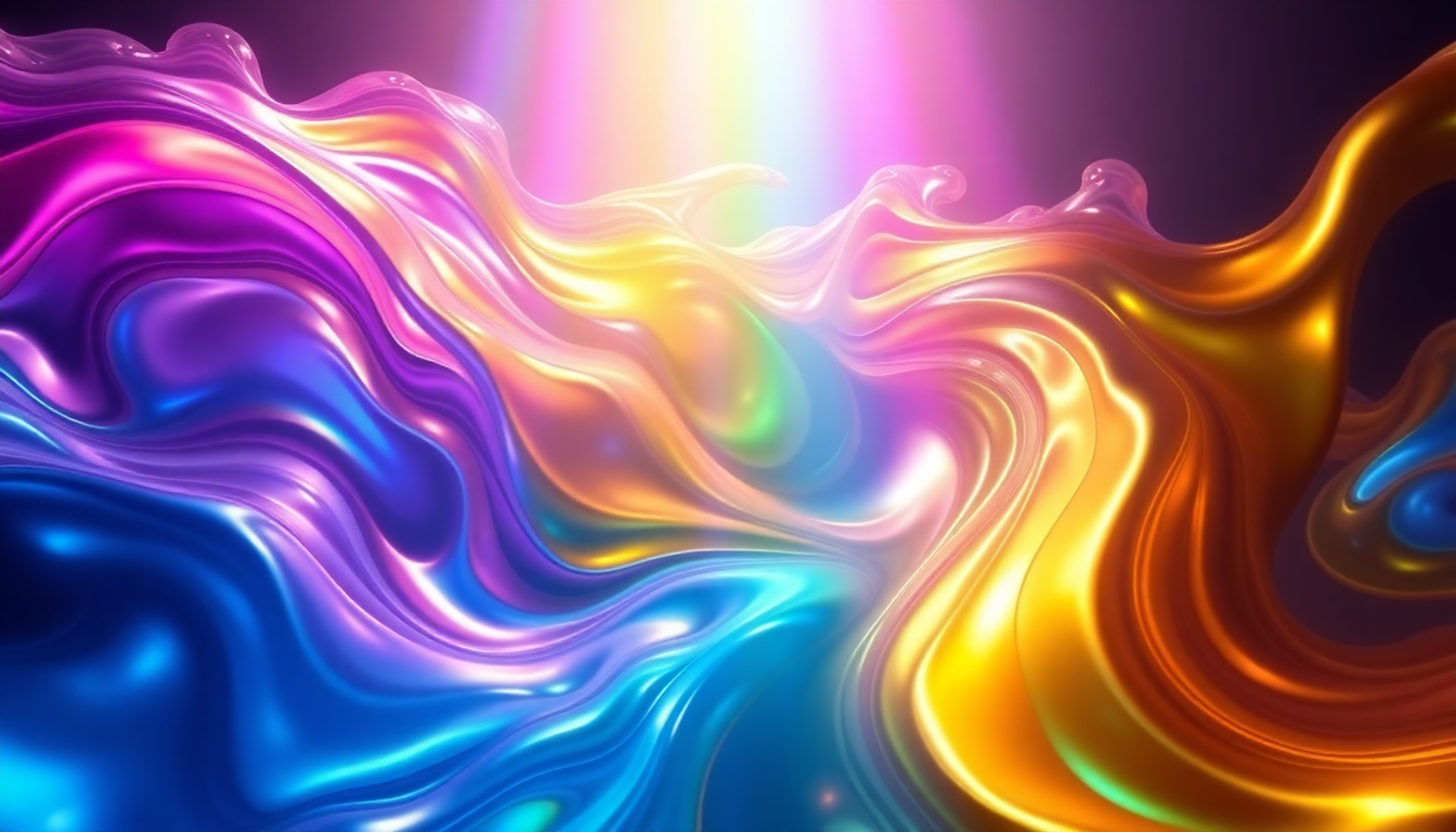 Alluring Fluid Simulation Metallic