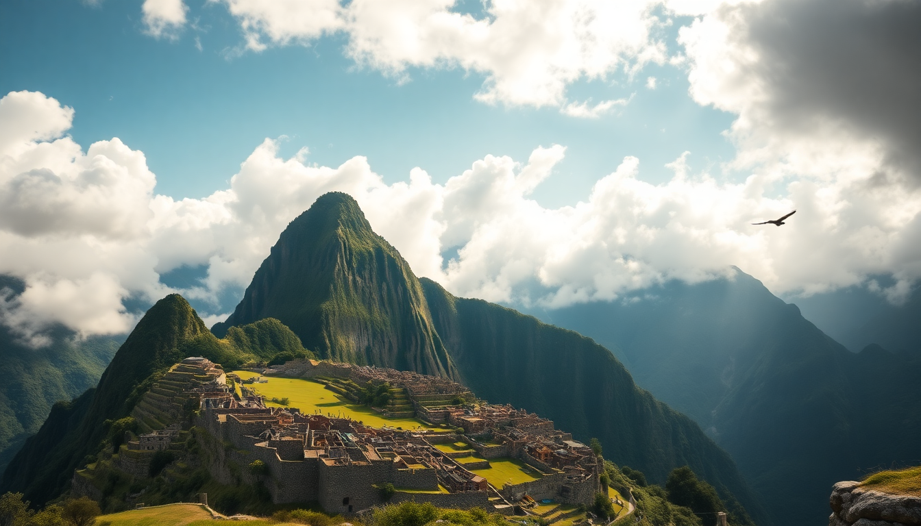 Fierce Machu Picchu Picchu Clouds