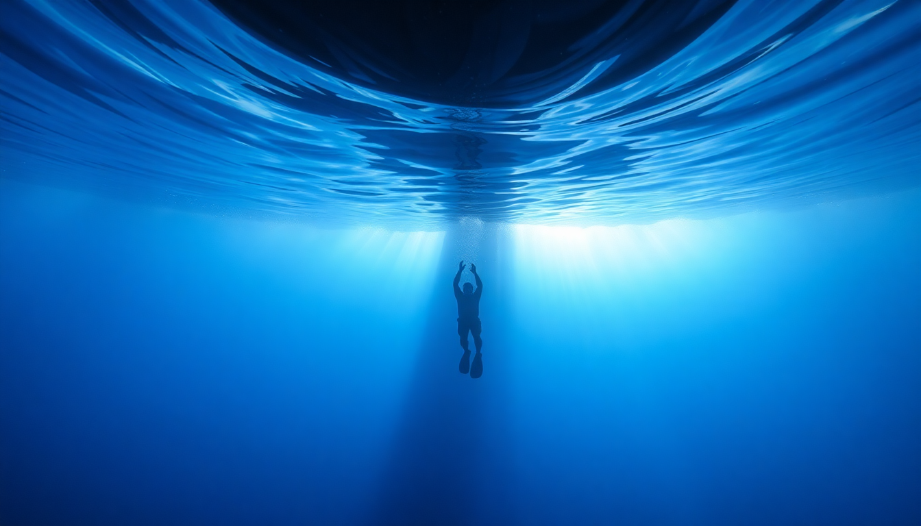 Vivid Freediver Blue Abyss Serenity