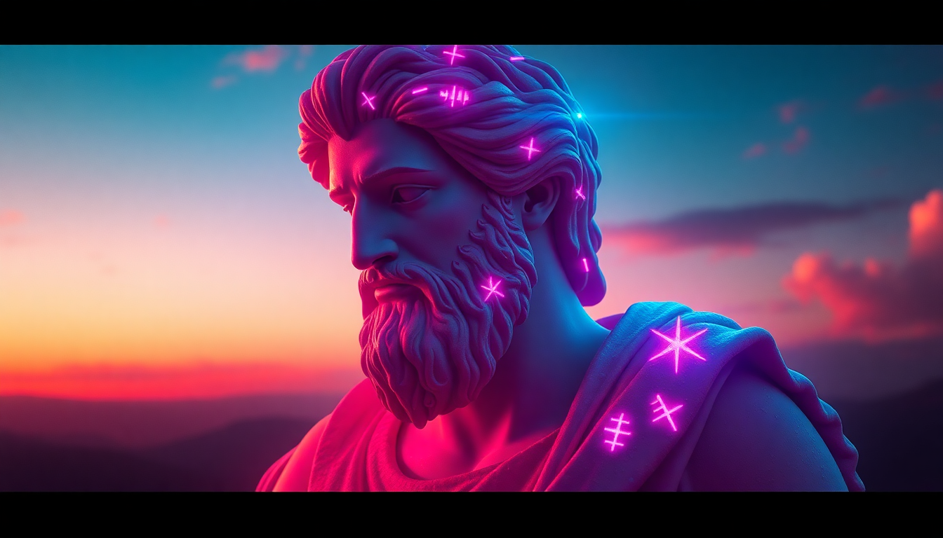 Tranquil Greek Statue Glitch