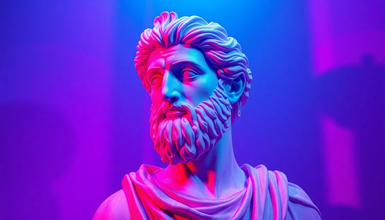 Glitch Greek Statue Glitch Drama