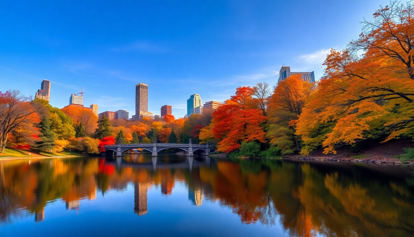 Sublime Central Park Foliage in Autumn