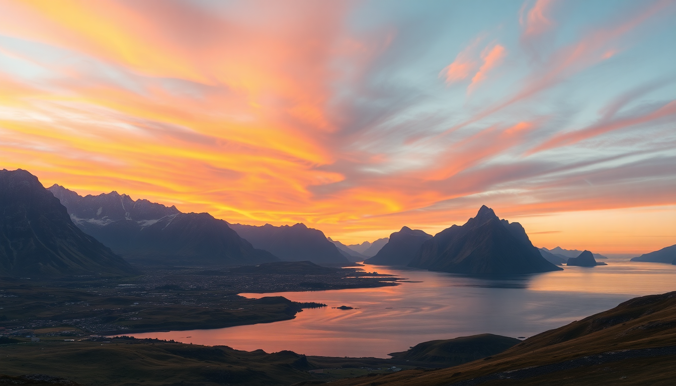 Extraordinary Norway Lofoten Islands Drama