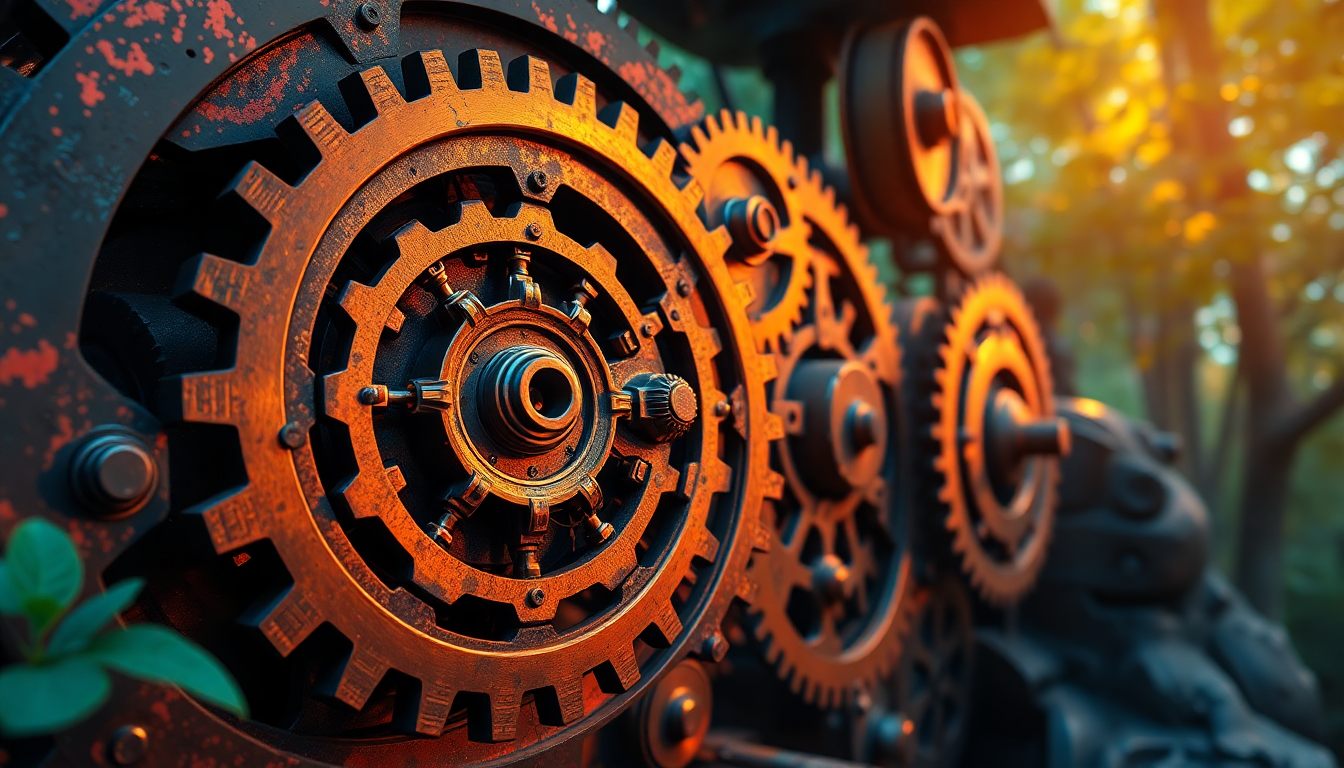 Captivating Clockwork Mechanism Gears