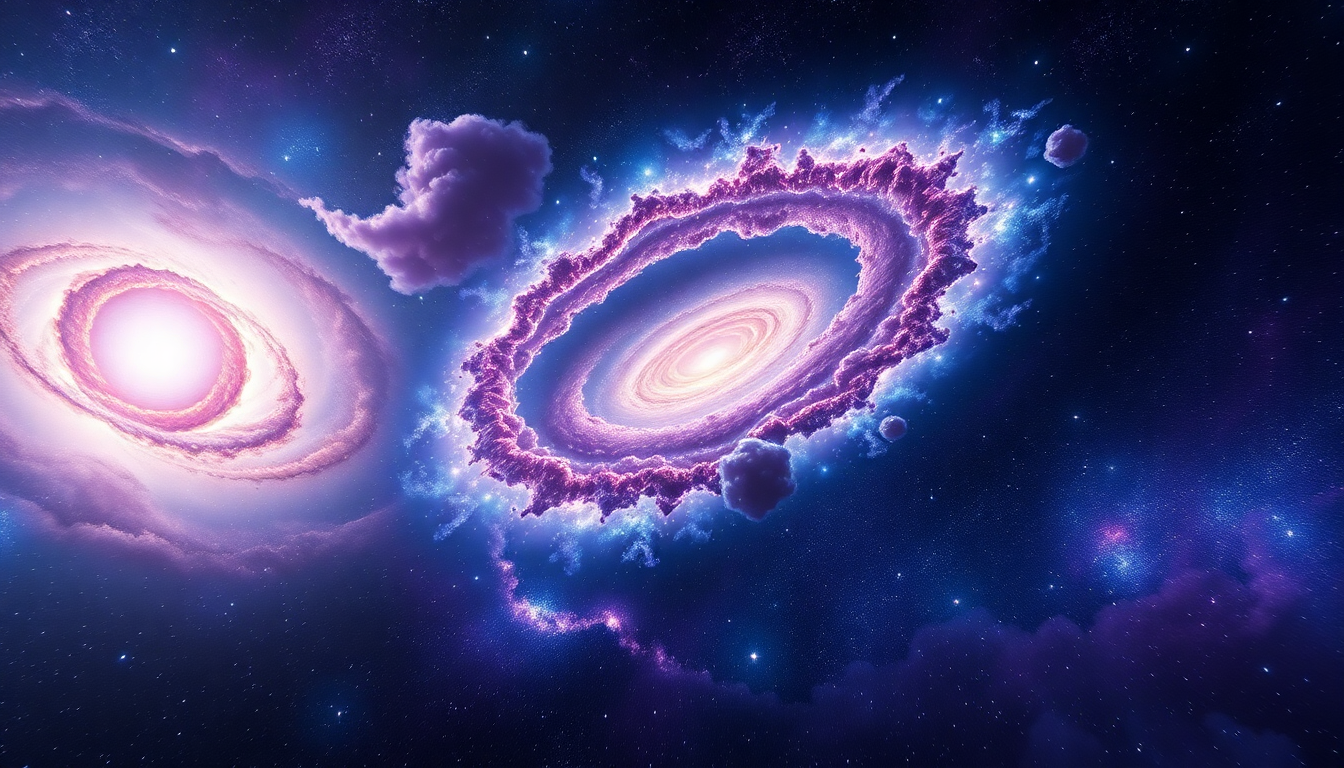 Infinite Spiral Galaxy Arm Panorama
