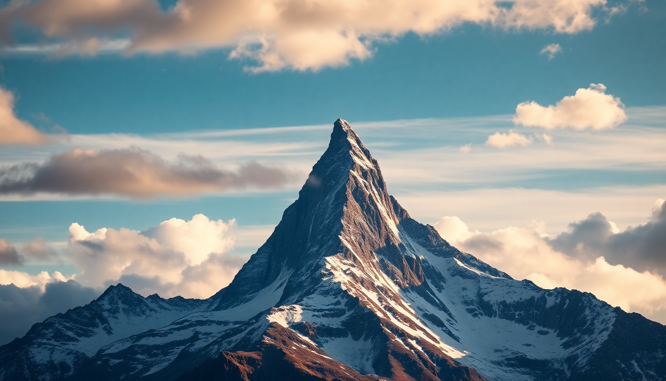 Enchanting Matterhorn Pyramid Peak Drama