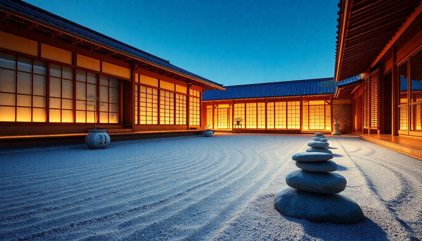 Dazzling Japan Zen Garden Serenity