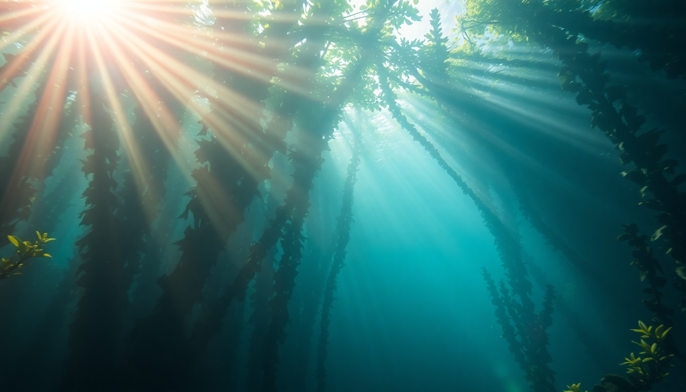 Stunning Kelp Forest Cathedral Depths