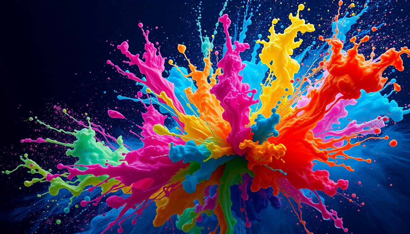 Fierce Paint Explosion Freeze