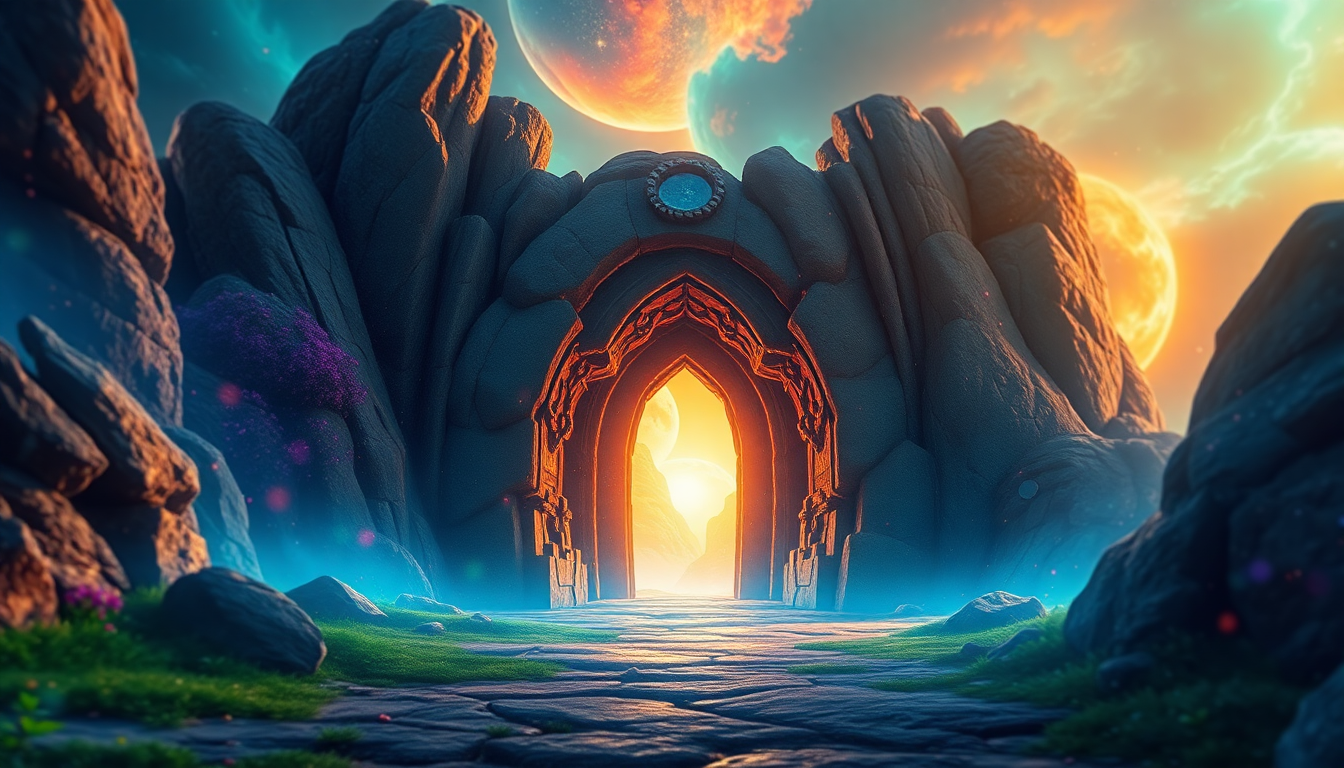 Vast Portal Stone Arch