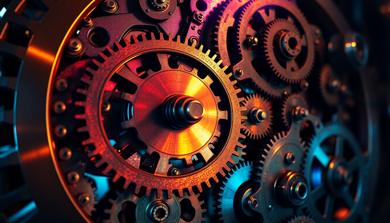 Clockwork Clockwork Mechanism Gears Drama