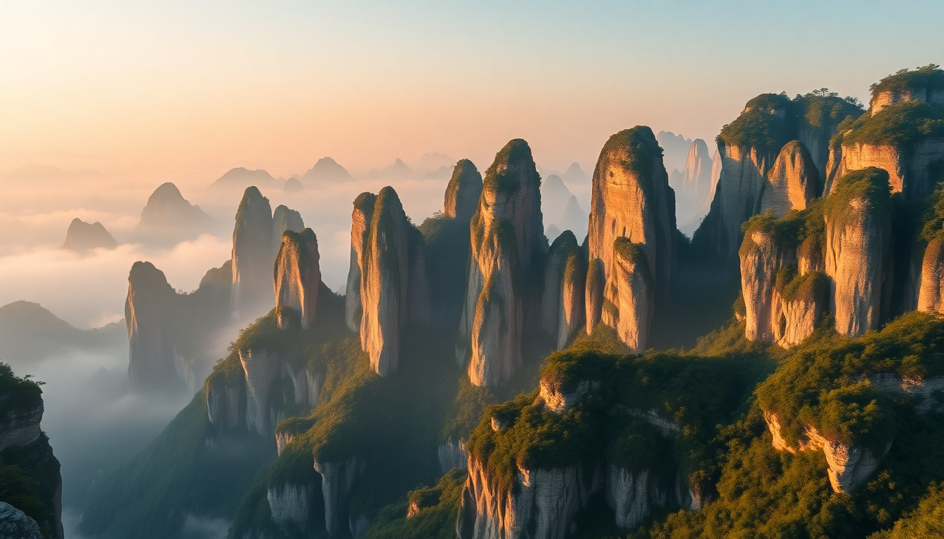 Stellar China Zhangjiajie Avatar in the Mist