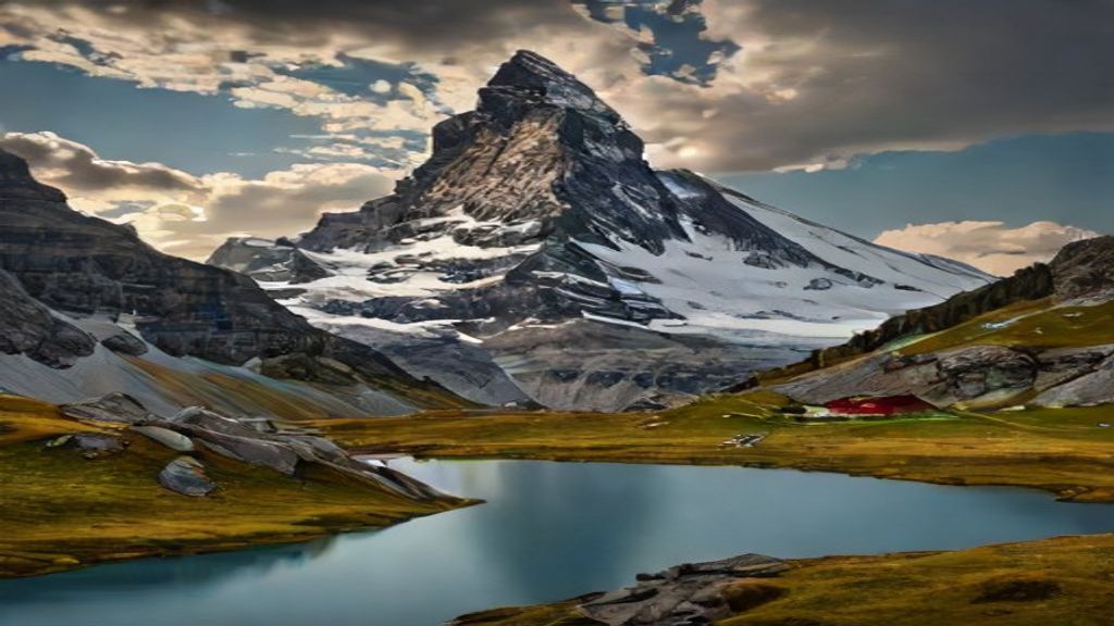 Mystical Matterhorn Pyramid Peak Drama